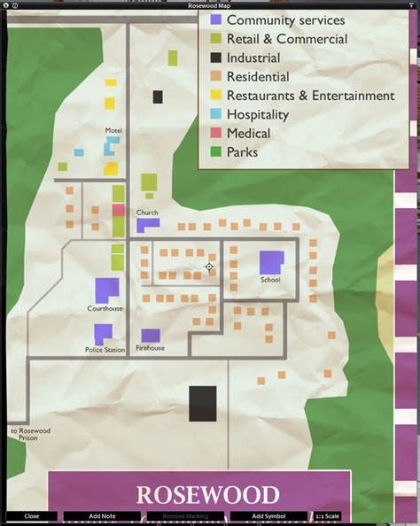 Map of rosewood project zomboid - With the Build 41.60 version of the game came a new map system as well. No longer will players have to find physical in-game maps. There is now a full map system implemented in which players will unlock areas as they walk past them. Louisville can be found on the far East of the Project Zomboid map. It is located to the north of Valley Station.